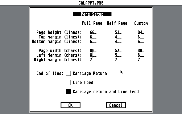 Atari Falcon030 Extra Programs Rev. D atari screenshot